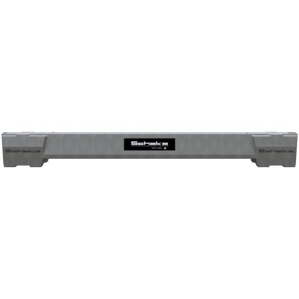 Concrete guide barrier